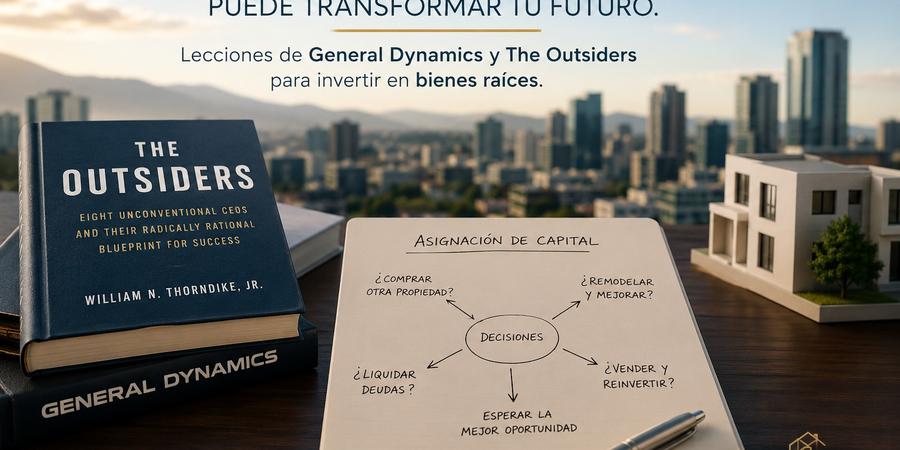 Portada Lo que General Dynamics y The Outsiders pueden enseñarte sobre invertir en bienes raíces