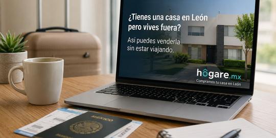 Portada ¿Tienes una casa en León pero vives fuera? Así puedes venderla sin estar viajando