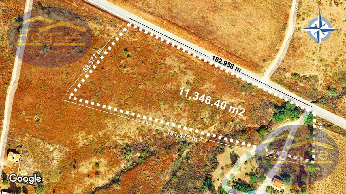 Terreno en venta sobre carretera a Puentecillas y Cuevas Ex Hacienda "Cañada de Bustos" Guanajuato, Gto.
