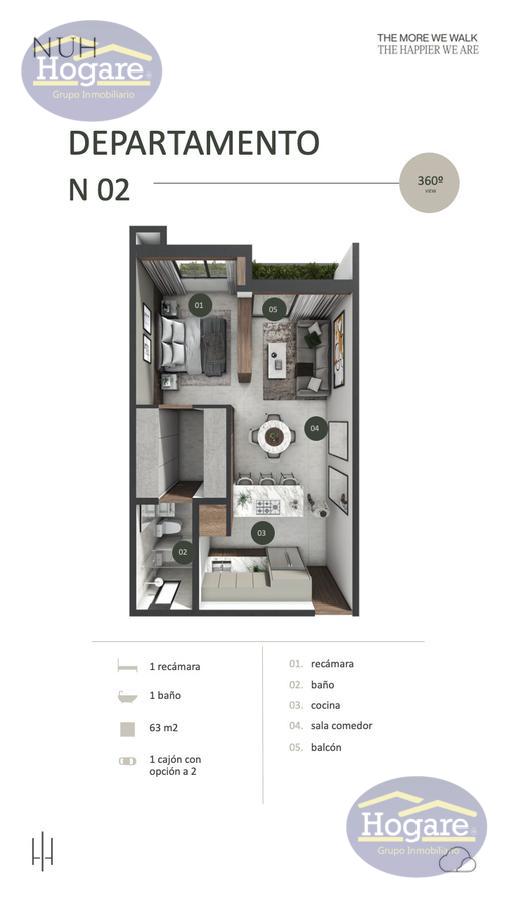DEPARTAMENTO EN PRE-VENTA Jardines del Moral, León, Gto