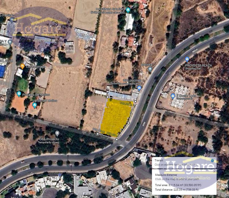 Terreno en  Renta en esquina Avenida del Molino Residencial, Zona Norte León Gto