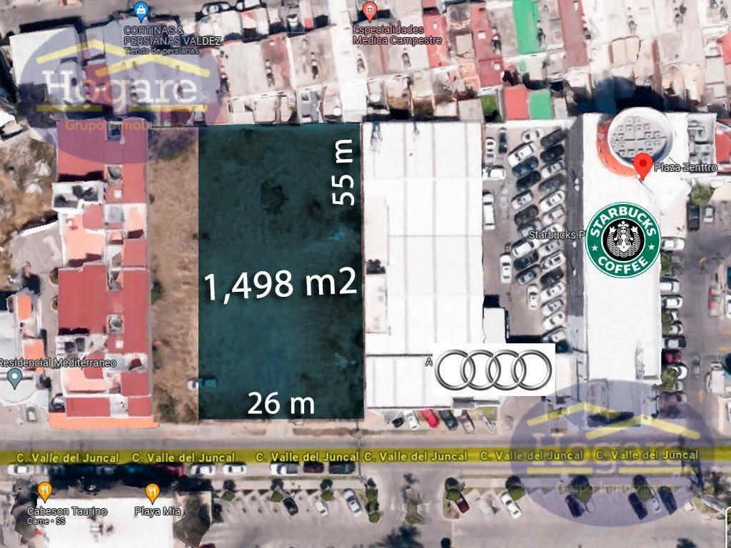 Terreno comercial en RENTA zona norte de León