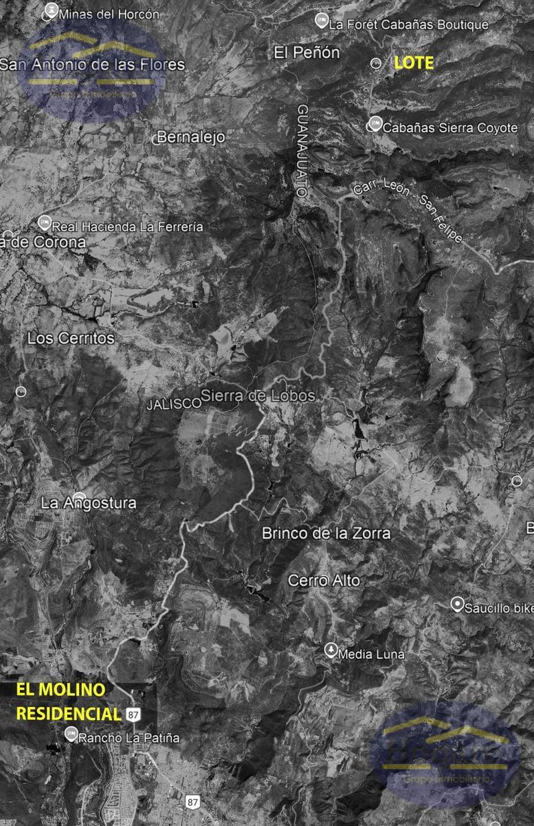 Venta  de Terrenos 1ha, Fracc Vergel de la Sierra, Sierra de Lobos León Gto